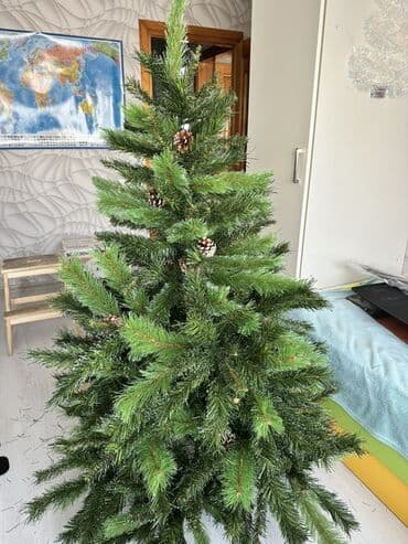 Yapay şam ağacı – 5 ft (təxminən 150 sm) Model: Mixed Needle Pine lalafo.az -da Yapay şam ağacı – 5 ft (təxminən 150 sm) Model: Mixed Needle Pine