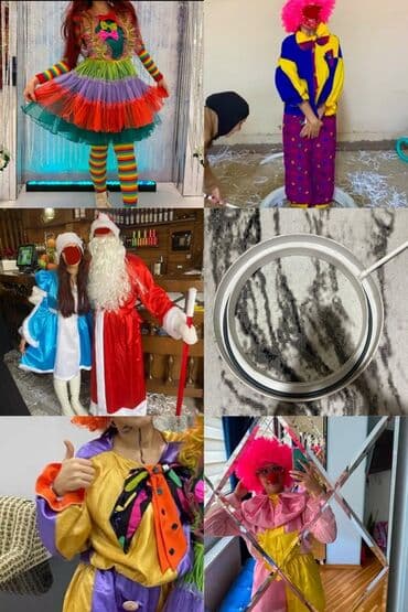 Uşaqlar üçün animator paltarları. Hamısı bir yerdə satılır. 4 kloun lalafo.az -da Uşaqlar üçün animator paltarları. Hamısı bir yerdə satılır. 4 kloun