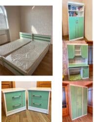 Oğlan və qız üçün, İşlənmiş, 2 təknəfərlik çarpayı, Yazı masası, Dolab, 2 tumba lalafo.az -da Oğlan və qız üçün, İşlənmiş, 2 təknəfərlik çarpayı, Yazı masası, Dolab, 2 tumba