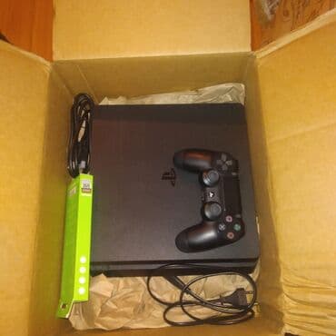 Playstation 4 Slim 1TB. Plombu acilmayib. 1 oyun diski hediyye. 1 pult lalafo.az -da Playstation 4 Slim 1TB. Plombu acilmayib. 1 oyun diski hediyye. 1 pult