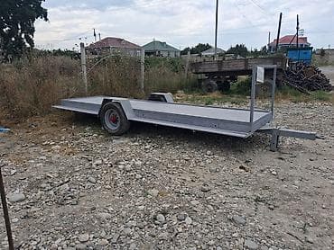 Tək oxlu qoşqu yeni yığılıb - Güclü metal karkas və tam metal lalafo.az -da Tək oxlu qoşqu yeni yığılıb - Güclü metal karkas və tam metal
