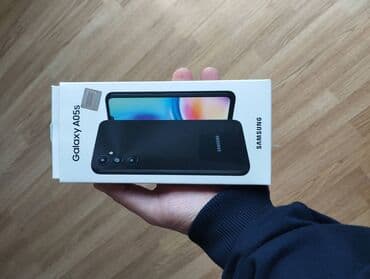 Samsung Galaxy A05s, 64 GB, rəng - Qara, Barmaq izi, Sensor, İki sim kartlı lalafo.az -da Samsung Galaxy A05s, 64 GB, rəng - Qara, Barmaq izi, Sensor, İki sim kartlı