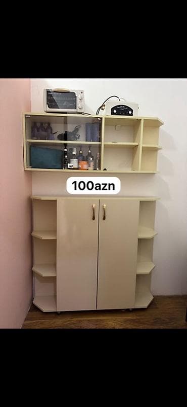 Mətbəx/iş otağı üçün çoxfunksiyalı şkaf dəsti - Rəng: krem - lalafo.az -da Mətbəx/iş otağı üçün çoxfunksiyalı şkaf dəsti - Rəng: krem -