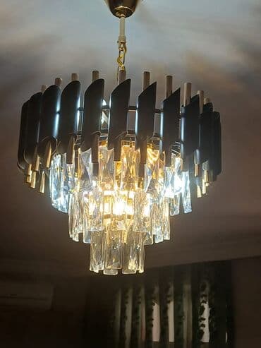 Çılçıraq, 4 lampa, Xrustal lalafo.az -da — 1 Çılçıraq, 4 lampa, Xrustal — 1