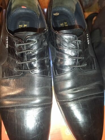 Kişi klassik dəri ayaqqabıları - Rəng: qara - Üst material: parlaq lalafo.az -da Kişi klassik dəri ayaqqabıları - Rəng: qara - Üst material: parlaq