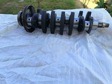 Krank valı – avtomobil mühərriki üçün - Material: döküm polad, balans lalafo.az -da Krank valı – avtomobil mühərriki üçün - Material: döküm polad, balans