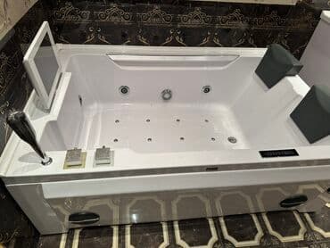 Джакузи ванны: Hidromasajlı iki nəfərlik vanna - Geniş ölçülü akril korpus, rahat at lalafo.az — 4 Джакузи ванны: Hidromasajlı iki nəfərlik vanna - Geniş ölçülü akril korpus, rahat — 4