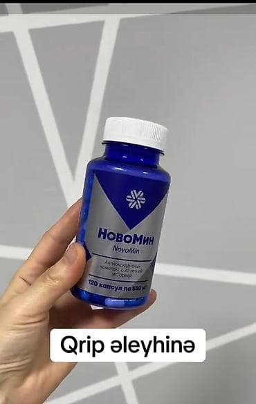 NovoMin – antioksidant kompleks - Məhsul: NovoMin kapsulları (Новомин) at lalafo.az NovoMin – antioksidant kompleks - Məhsul: NovoMin kapsulları (Новомин)