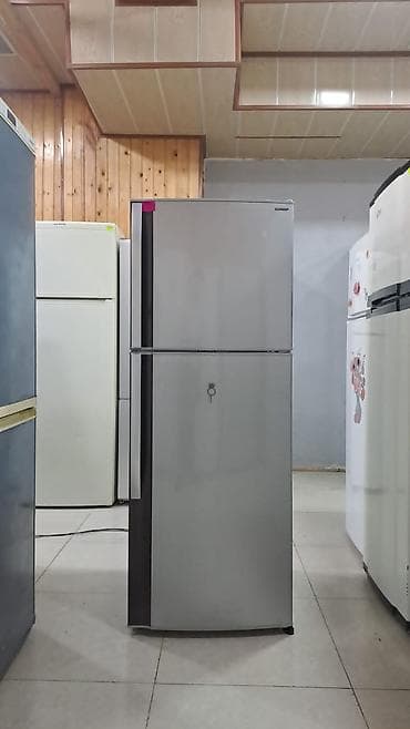 İki qapılı (üstdən dondurucu) soyuducu - Rəng: gümüş/inoqs görünüşlü at lalafo.az İki qapılı (üstdən dondurucu) soyuducu - Rəng: gümüş/inoqs görünüşlü