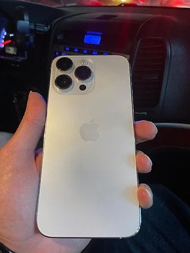 IPhone 14 Pro Max, 512 GB, White Titanium lalafo.az -da IPhone 14 Pro Max, 512 GB, White Titanium