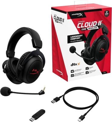 HyperX Cloud II Core Wireless qulaqlıq + mikrofon Oyun üçün ən ideal lalafo.az -da HyperX Cloud II Core Wireless qulaqlıq + mikrofon Oyun üçün ən ideal