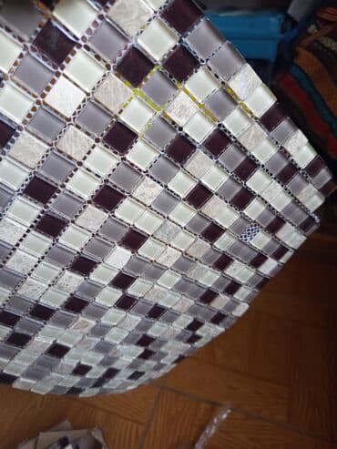 Гранит: Şüşə və daş mozaika kafel panelləri - Material: şüşə və təbii daş at lalafo.az — 2 Гранит: Şüşə və daş mozaika kafel panelləri - Material: şüşə və təbii daş — 2