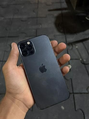 IPhone 12 Pro, 128 GB, White Titanium, Face ID lalafo.az -da IPhone 12 Pro, 128 GB, White Titanium, Face ID