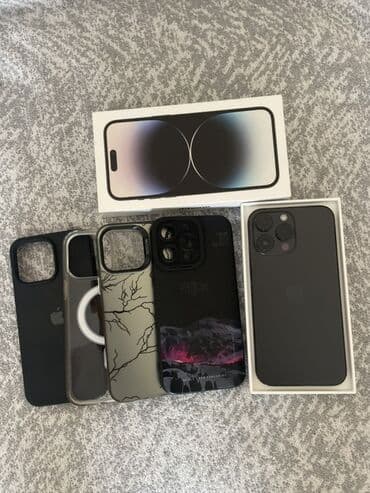 IPhone 14 Pro Max, Qara, Face ID lalafo.az -da IPhone 14 Pro Max, Qara, Face ID