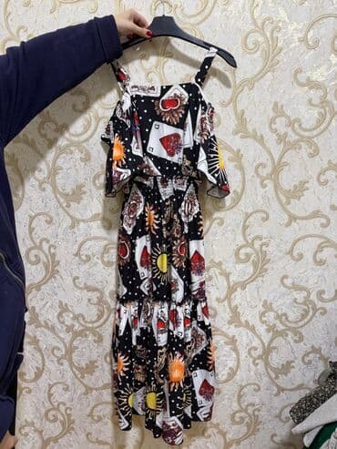 Qadın paltarı – çiyin qayışlı, şifon-effektli yüngül material - Rəng lalafo.az -da Qadın paltarı – çiyin qayışlı, şifon-effektli yüngül material - Rəng