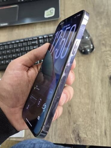 IPhone 14 Pro Max, 256 GB, Deep Purple, Simsiz şarj, Face ID lalafo.az -da IPhone 14 Pro Max, 256 GB, Deep Purple, Simsiz şarj, Face ID