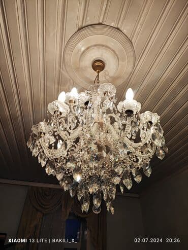 Çılçıraq, 10 və daha çox lampa, Xrustal lalafo.az -da Çılçıraq, 10 və daha çox lampa, Xrustal