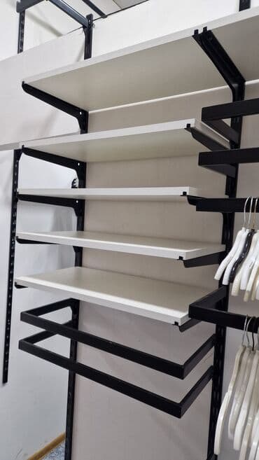 ПО для бизнеса: Mağaza vitrini üçün metal stend və rəf sistemi - Divara montaj olunan at lalafo.az — 4 ПО для бизнеса: Mağaza vitrini üçün metal stend və rəf sistemi - Divara montaj olunan — 4