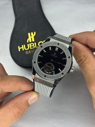 Новый, Наручные часы, Hublot, цвет - Серебристый at lalafo.az Новый, Наручные часы, Hublot, цвет - Серебристый