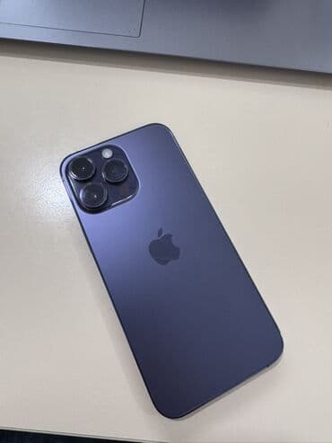 IPhone 14 Pro Max, 128 GB, Deep Purple, Simsiz şarj, Face ID lalafo.az -da IPhone 14 Pro Max, 128 GB, Deep Purple, Simsiz şarj, Face ID