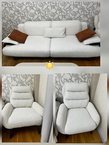 İşlənmiş, Divan, 2 kreslo lalafo.az -da İşlənmiş, Divan, 2 kreslo