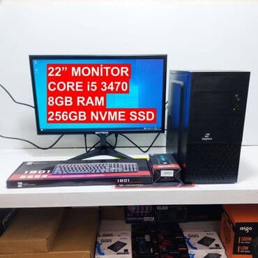 Ofis üçün Kompüter "Full Komplekt” ⭐22” Yeni Monitorla Full Komplekt – lalafo.az -da Ofis üçün Kompüter "Full Komplekt” ⭐22” Yeni Monitorla Full Komplekt –