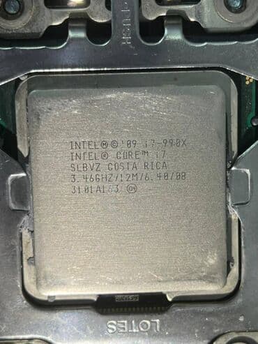 Prosessor Intel Core i7 İ7 990x, > 4 GHz, 6 nüvə, İşlənmiş lalafo.az -da Prosessor Intel Core i7 İ7 990x, > 4 GHz, 6 nüvə, İşlənmiş
