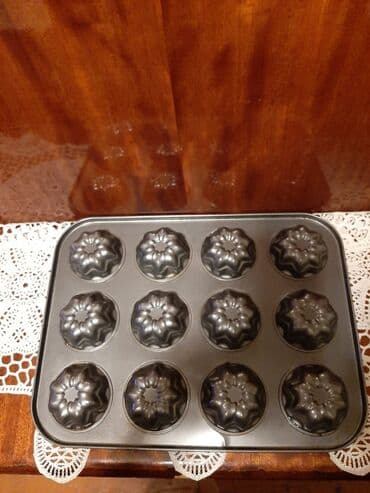 Şirniyyət qəlibləri, rəng - Gümüşü lalafo.az -da Şirniyyət qəlibləri, rəng - Gümüşü