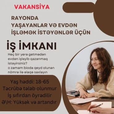 Saglam ve estetik merkeze qeydiyatci xanim teleb olur Elave muelumat lalafo.az -da Saglam ve estetik merkeze qeydiyatci xanim teleb olur Elave muelumat