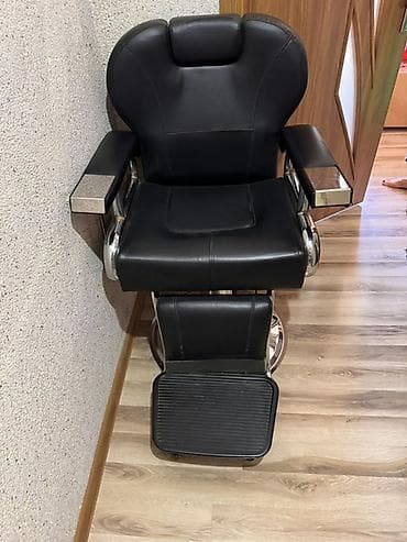 Peşəkar bərbər/kosmetoloji kreslo - Rəng: qara, süni dəri üzlük - lalafo.az -da Peşəkar bərbər/kosmetoloji kreslo - Rəng: qara, süni dəri üzlük -