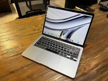 Apple MacBook Air 13" (Space Gray) - Ekran: 13.3" Retina, True Tone lalafo.az -da Apple MacBook Air 13" (Space Gray) - Ekran: 13.3" Retina, True Tone