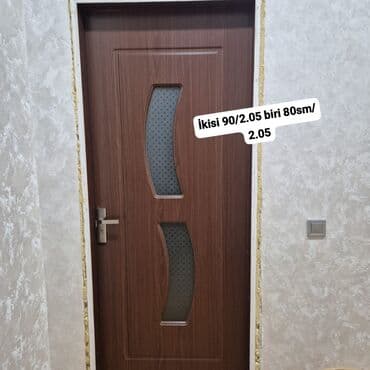 İşlənmiş Otaq qapısı 90x205 sm Ünvandan götürmə lalafo.az -da İşlənmiş Otaq qapısı 90x205 sm Ünvandan götürmə