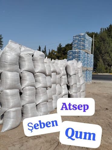 Rəsmi şəkildə qum şeben aççep sementin topdan və pərakəndə satışı lalafo.az -da Rəsmi şəkildə qum şeben aççep sementin topdan və pərakəndə satışı