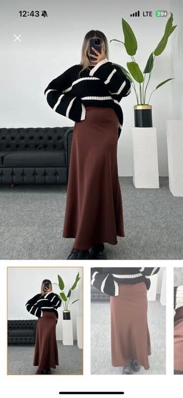 Qəhvəyi rəngdə uzun ətək
Yenidir XL lalafo.az -da Qəhvəyi rəngdə uzun ətək
Yenidir XL