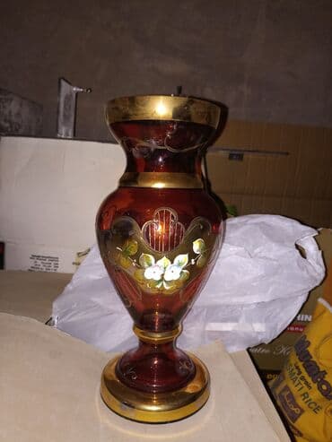 Bir vaza, Bogem şüşəsi lalafo.az -da Bir vaza, Bogem şüşəsi