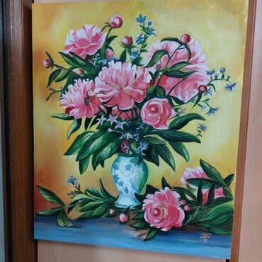 Əl işi yağlı boya rəsmləri – 2 əsər dəsti 1) Natürmort - Mövzu: üzüm lalafo.az -da Əl işi yağlı boya rəsmləri – 2 əsər dəsti 1) Natürmort - Mövzu: üzüm