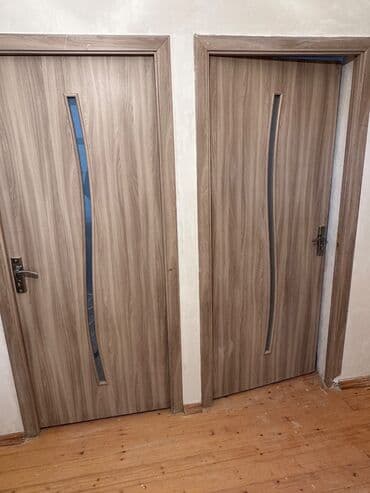 Бункерные двери: Для спальни Б/у Межкомнатная дверь С замком, С гарантией, Самовывоз at lalafo.az — 3 Бункерные двери: Для спальни Б/у Межкомнатная дверь С замком, С гарантией, Самовывоз — 3