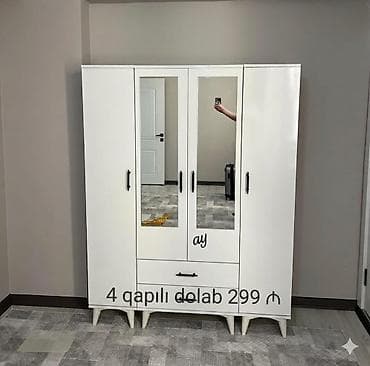 *4Qapılı dolab* Yeni sifarişlə hazırlanır rəng seçimi var😊 olcu 160×47 lalafo.az -da *4Qapılı dolab* Yeni sifarişlə hazırlanır rəng seçimi var😊 olcu 160×47