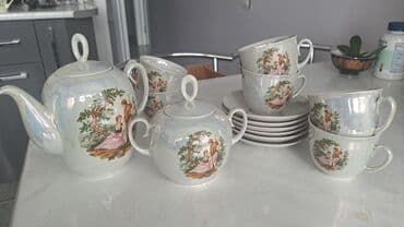 Çay dəsti, rəng - Ağ, Farfor lalafo.az -da Çay dəsti, rəng - Ağ, Farfor