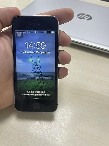 IPhone 5s, Space Gray, Barmaq izi lalafo.az -da IPhone 5s, Space Gray, Barmaq izi