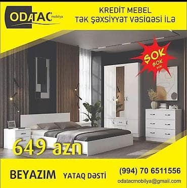 İkinəfərlik çarpayı, Komod, Dolab, 2 tumba, Rusiya, Yeni lalafo.az -da İkinəfərlik çarpayı, Komod, Dolab, 2 tumba, Rusiya, Yeni