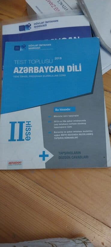 Məhsul: “Test Toplusu 2019 – Azərbaycan dili (Yeni təhsil proqramı – lalafo.az -da Məhsul: “Test Toplusu 2019 – Azərbaycan dili (Yeni təhsil proqramı –