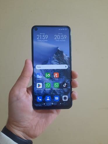 Redmi Note 9, 128 GB, rəng - Göy, Barmaq izi lalafo.az -da Redmi Note 9, 128 GB, rəng - Göy, Barmaq izi