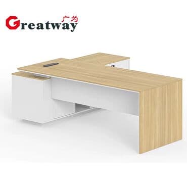 Greatway rəhbər ofis masası – L formalı, geniş iş səthi və inteqrə lalafo.az -da Greatway rəhbər ofis masası – L formalı, geniş iş səthi və inteqrə