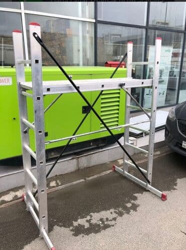 Alüminium mobil skafold (işqaldı) - Material: yüngül və korroziyaya lalafo.az -da Alüminium mobil skafold (işqaldı) - Material: yüngül və korroziyaya