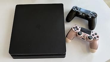 Продаётся отличный комплект Sony PlayStation 4 Slim с объёмом памяти lalafo.az -da Продаётся отличный комплект Sony PlayStation 4 Slim с объёмом памяти