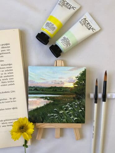 Satilir 🌱☀️
Ketan uzerinden akril ile resm. Olcu 11x11 lalafo.az -da Satilir 🌱☀️
Ketan uzerinden akril ile resm. Olcu 11x11