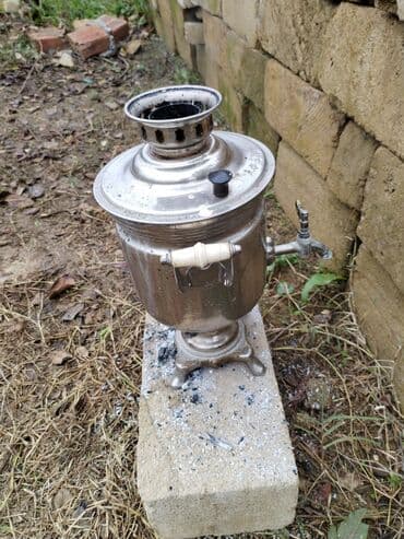 Маслобойки: Б/у Дровяной Самовар, 1 л, Самовывоз at lalafo.az — 6 Маслобойки: Б/у Дровяной Самовар, 1 л, Самовывоз — 6