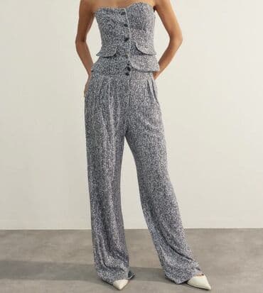 Şalvar, Zara, M, rəng - Boz lalafo.az -da Şalvar, Zara, M, rəng - Boz