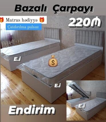 Yeni, Təknəfərlik çarpayı, Bazalı, Matras ilə lalafo.az -da Yeni, Təknəfərlik çarpayı, Bazalı, Matras ilə